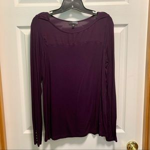 Mixed media shirt from the Limited